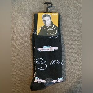 Elvis Presley Adult Crew Socks NWT